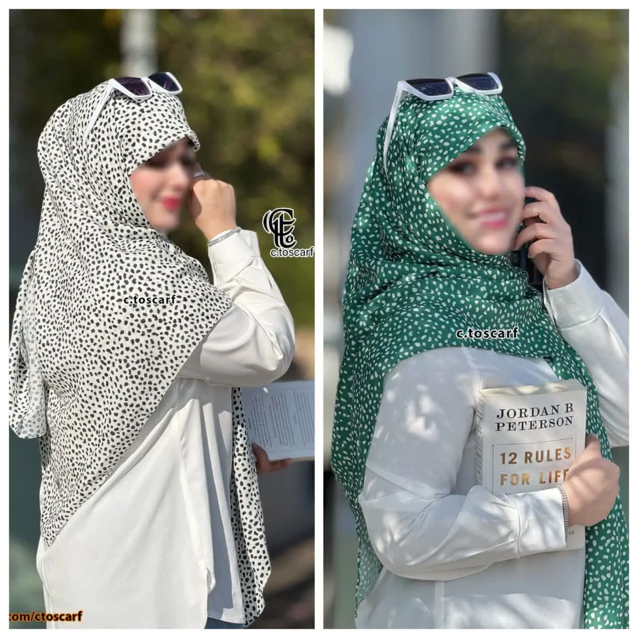 روسری طرح باران😍
