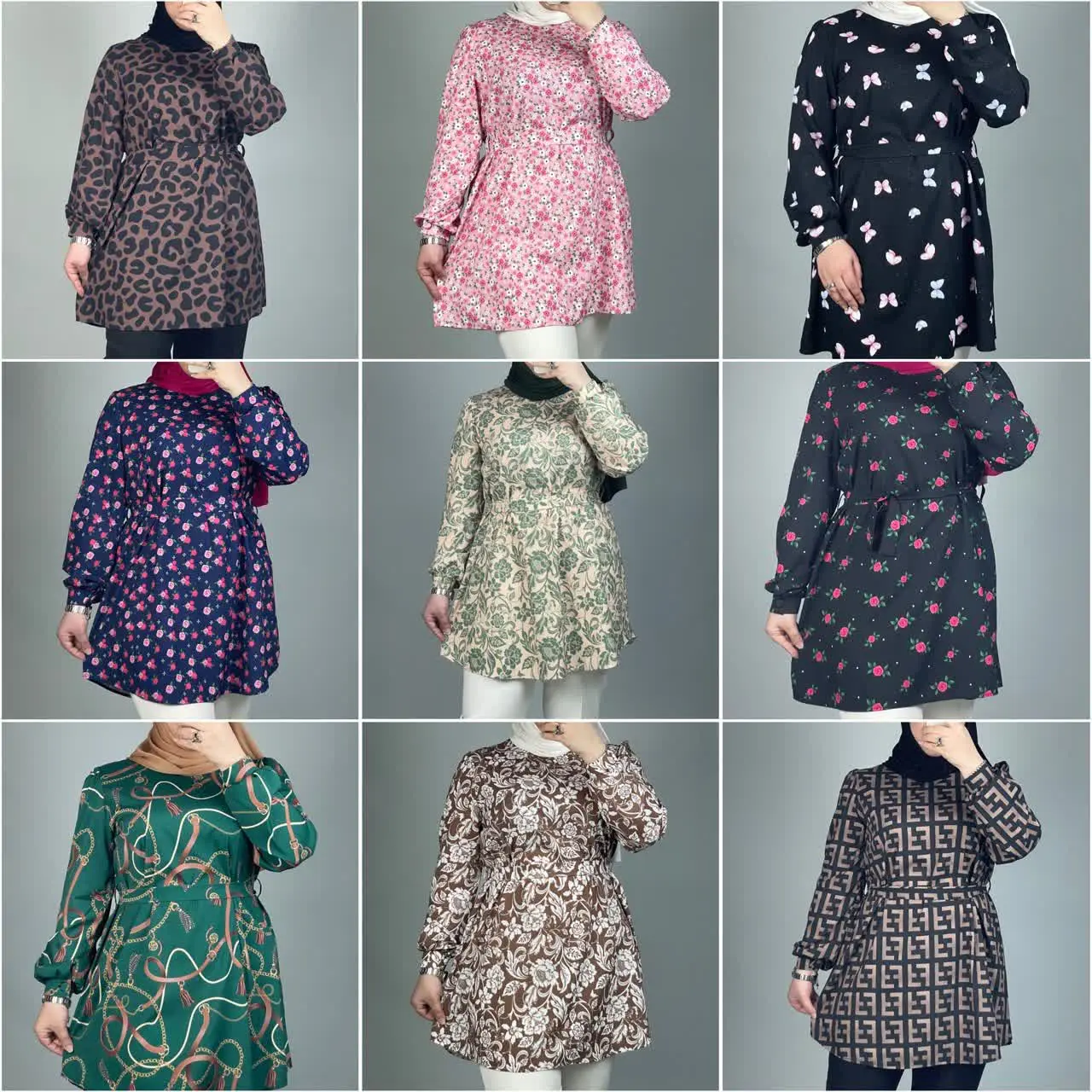 شومیز مانتویی
