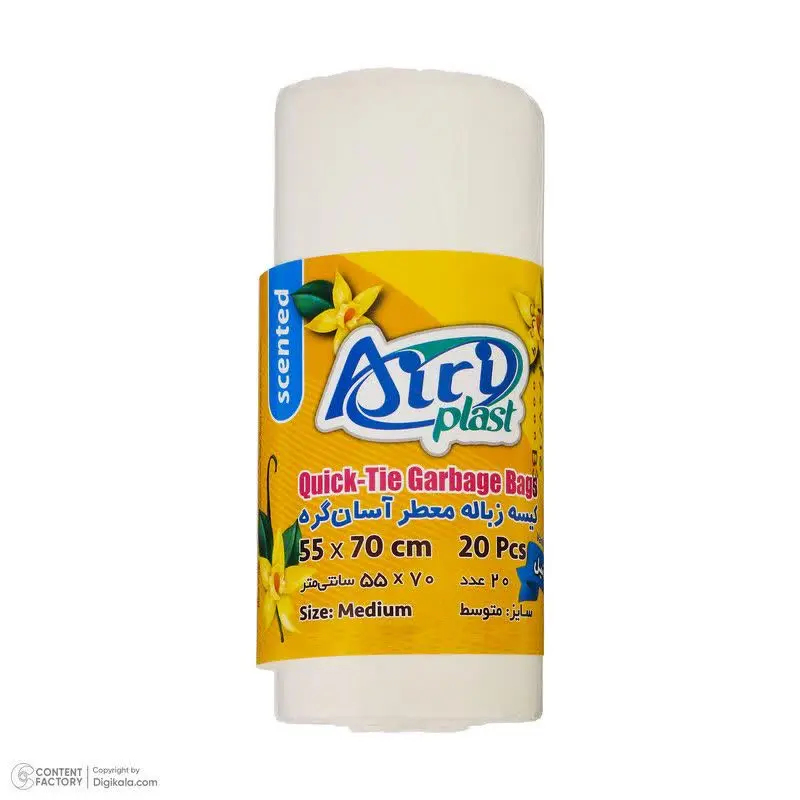 🔥آیری پلاست کیسه زباله معطر متوسط ۲۰ برگ🔥
