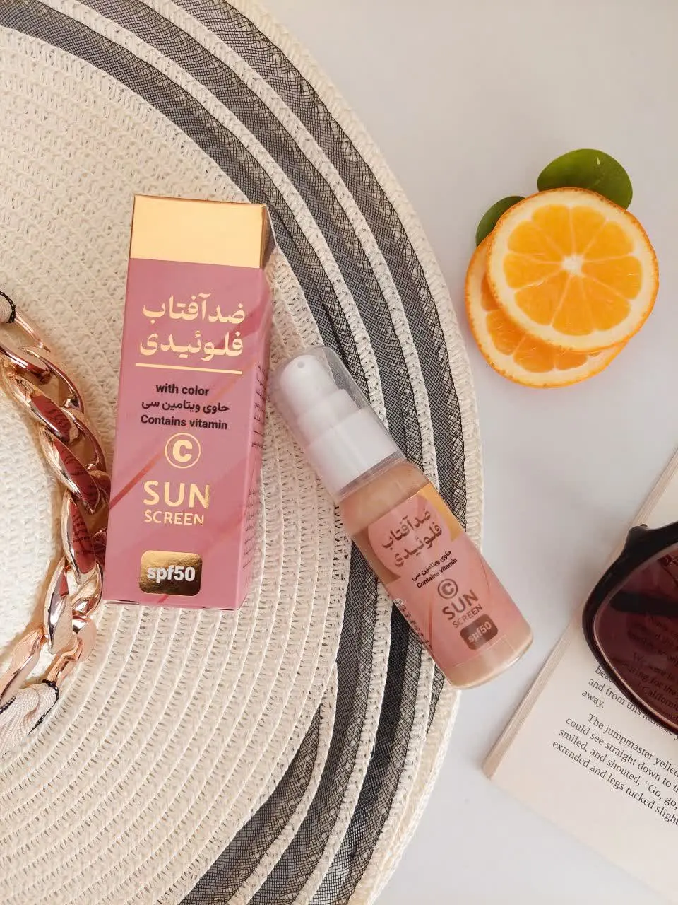 کرم ضد آفتاب فلوئیدی کرمپودری