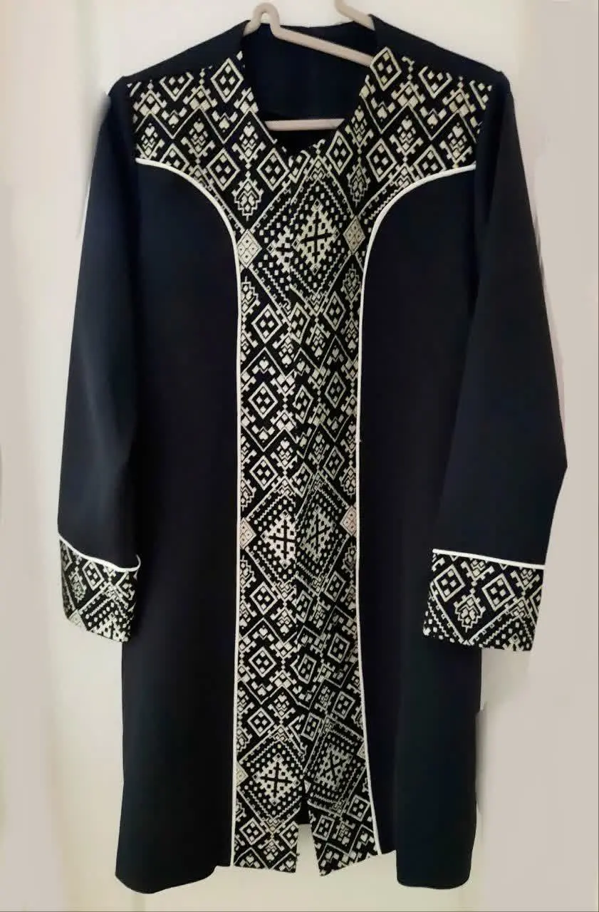 🌼مانتو مزونی مجلسی، جلو باز
