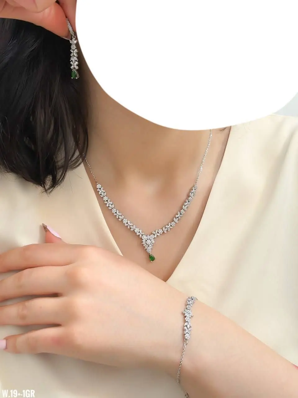 نیم ست سرویس نقره 😍
