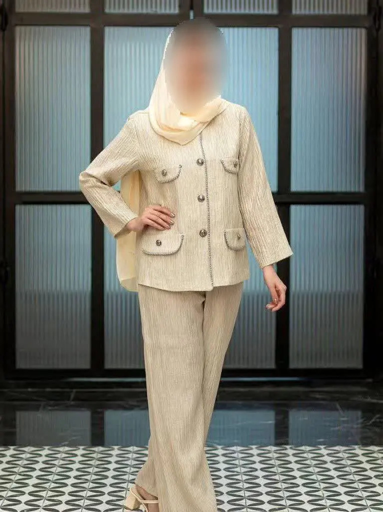 👚نام: کت و شلوار مزونی هلما
