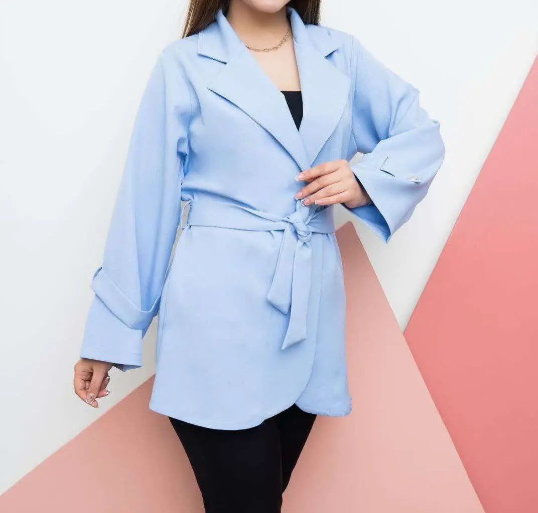 💞مانتو جلو باز شیک مدل آرالی💞
