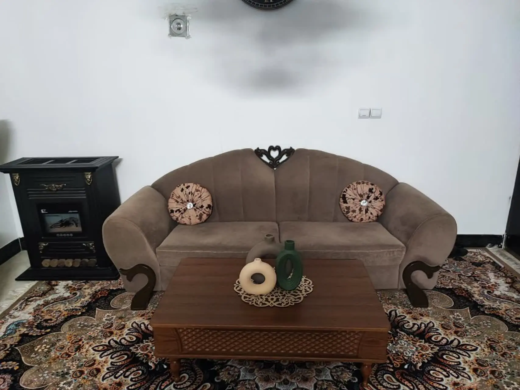 مبل هفت نفره در حد نو نو رن...