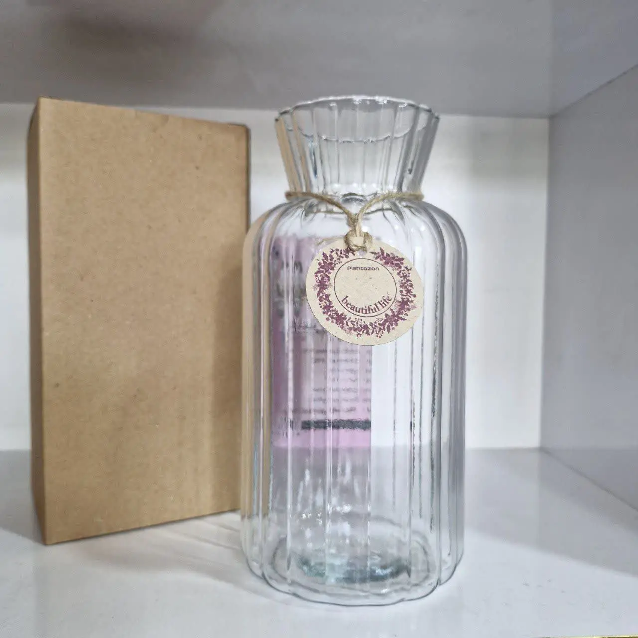 گلدان بلور پیشتازان 
