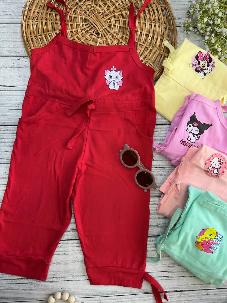 رامپر دم پا پاپیون عروسکی نوزادی و کودک کد ۱۸۰۵۱ 
