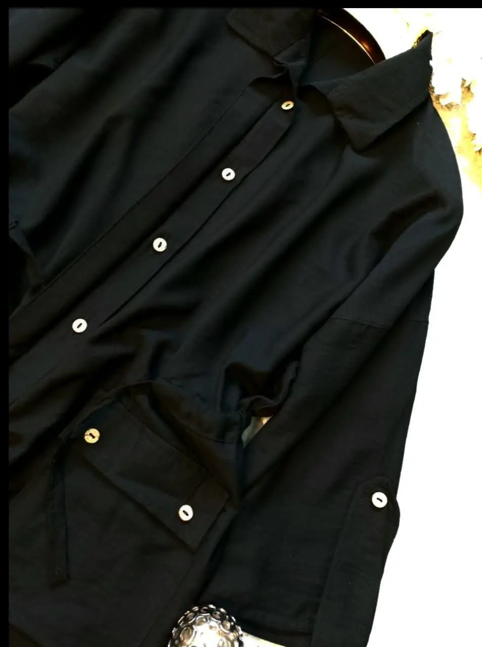 ❤️نام: مانتو مدل آدونیس🏴 ((ویژه محرم)) 🏴
