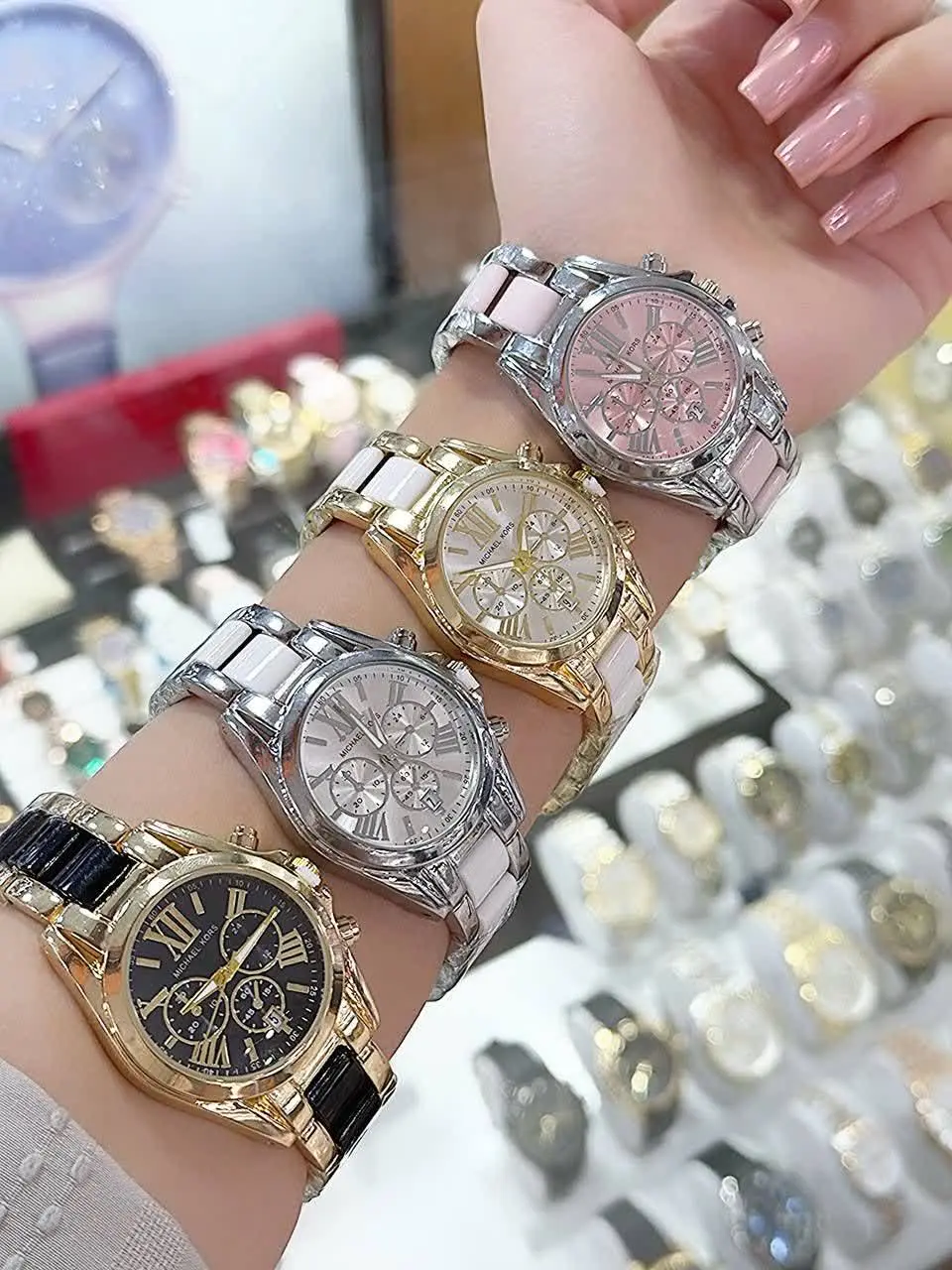 #ساعت سرامیکی دخترانه 
