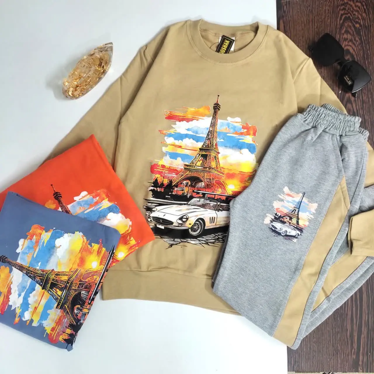 بلوزشلوار ست نوجوان ایفل
