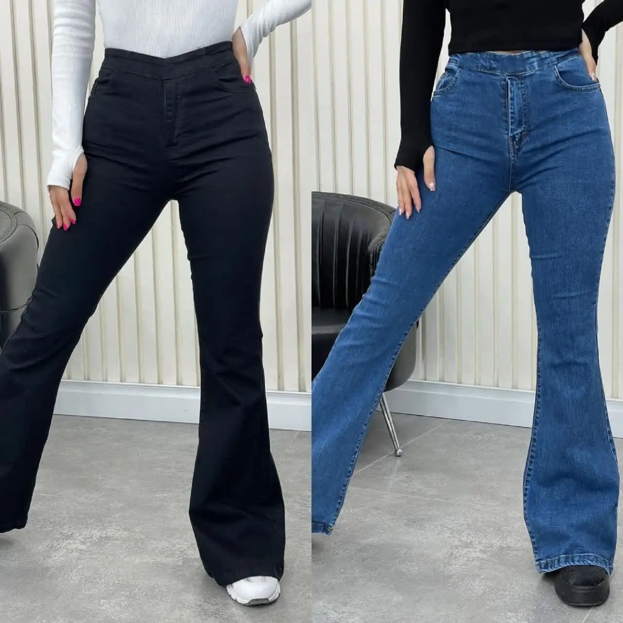 ❣نام: شلوار نیل طرح لی
