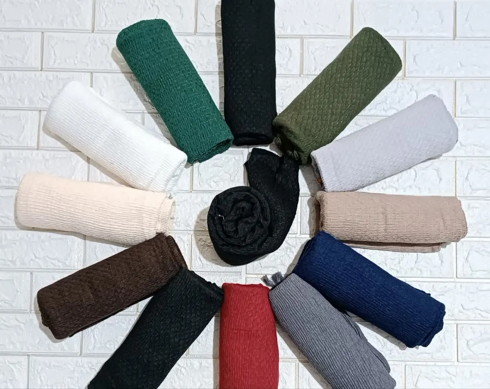 🐝شال پلیسه وارداتی