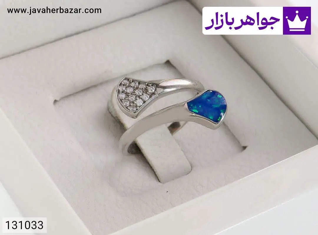 انگشتر نقره طرح سارا زنانه...