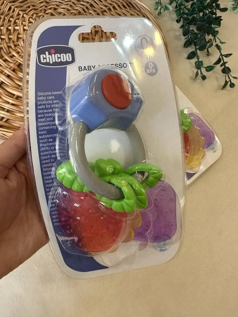 دندان گیر میوه‌ای چیکو نوزادی و کودک کد ۳۸۰۰۴ 
