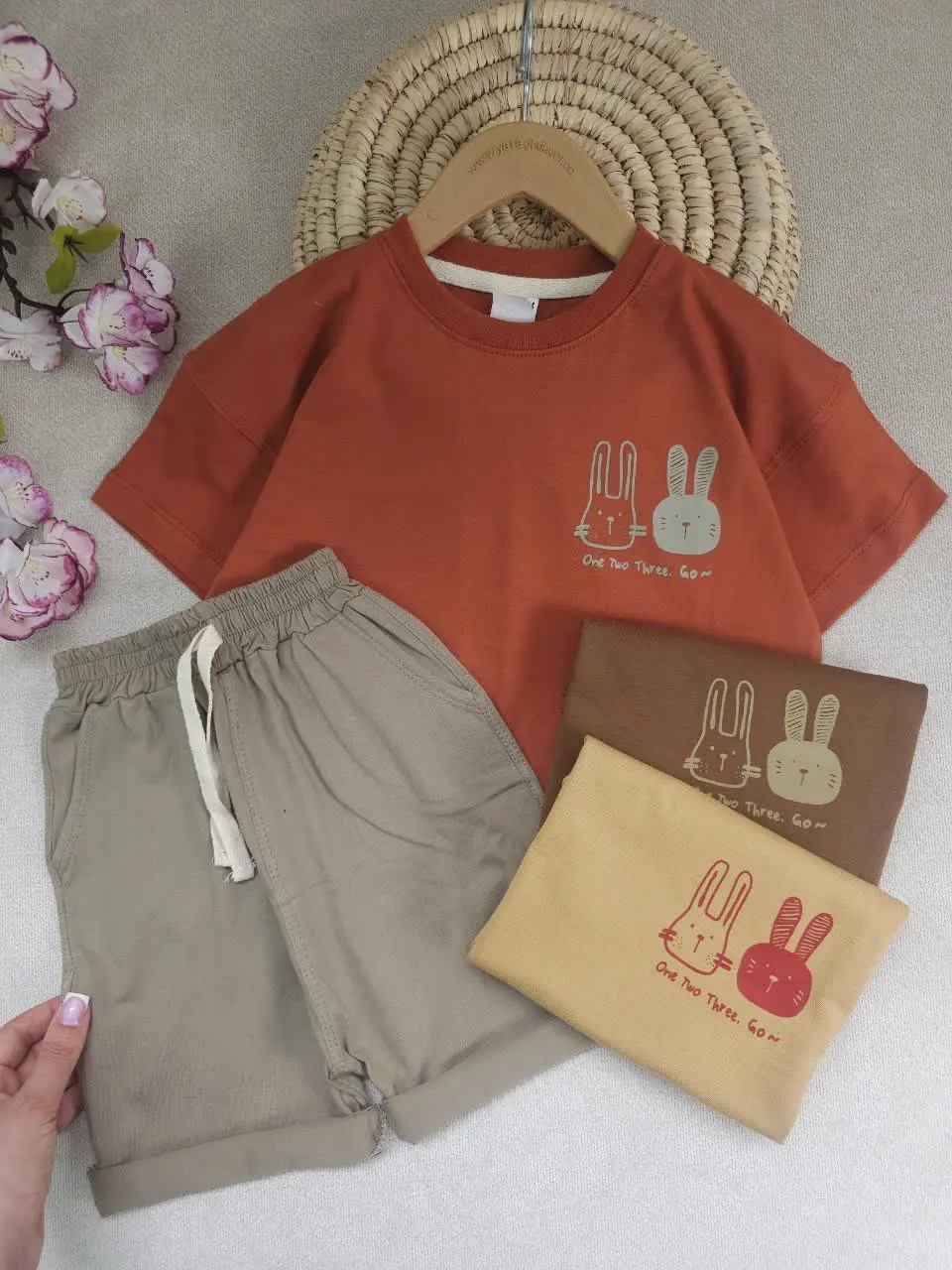 تیشرت شلوارک اسپرت One
