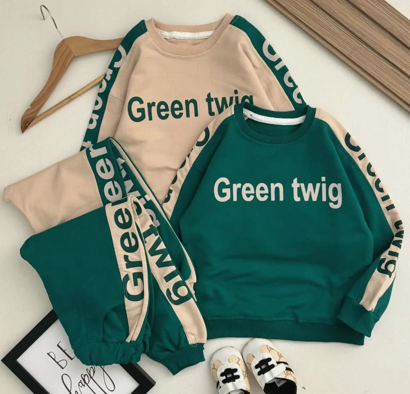 🔮بلوز شلوار اسپرت طرح GREEN🔮
