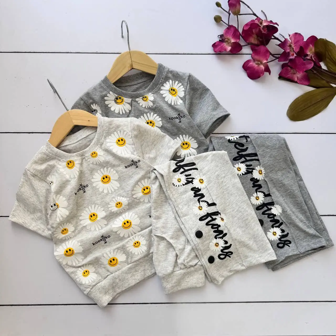 تیشرت شلوار بابونه سایز ۴ ۵...