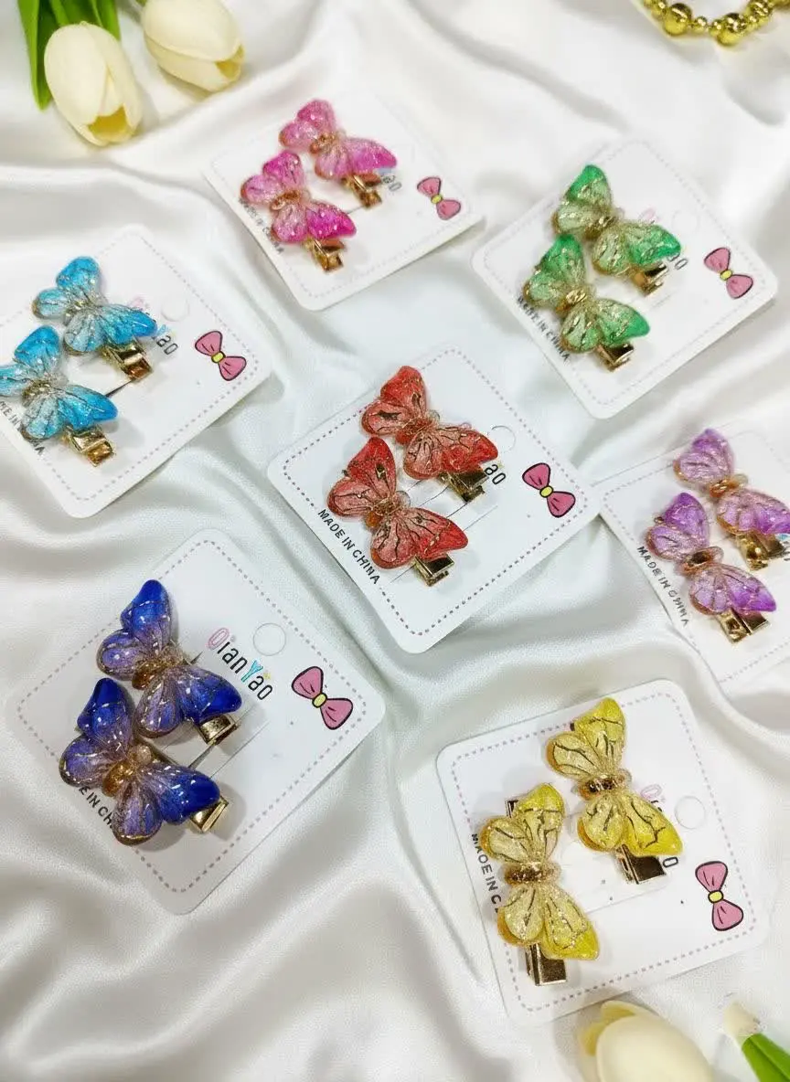 🦋 گیره انبری پروانه کریستالی