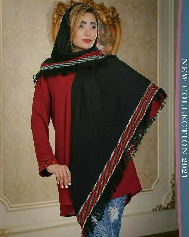 روسری بافت سه گوش
