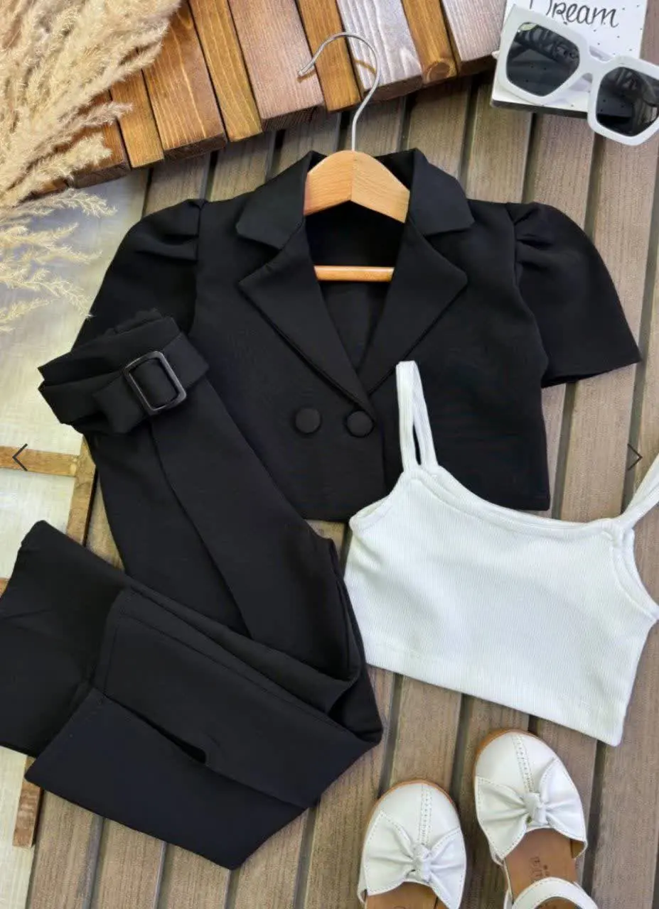 سه تیکه مشکی محیا
