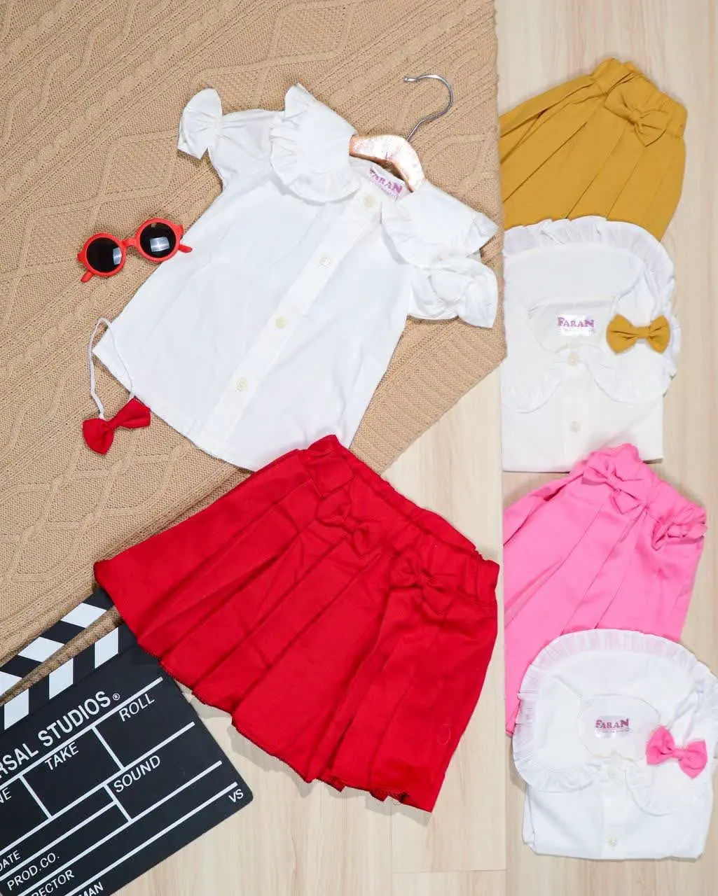 👫شومیز و دامن پاپیونی بوگاتی/کجرا👫
