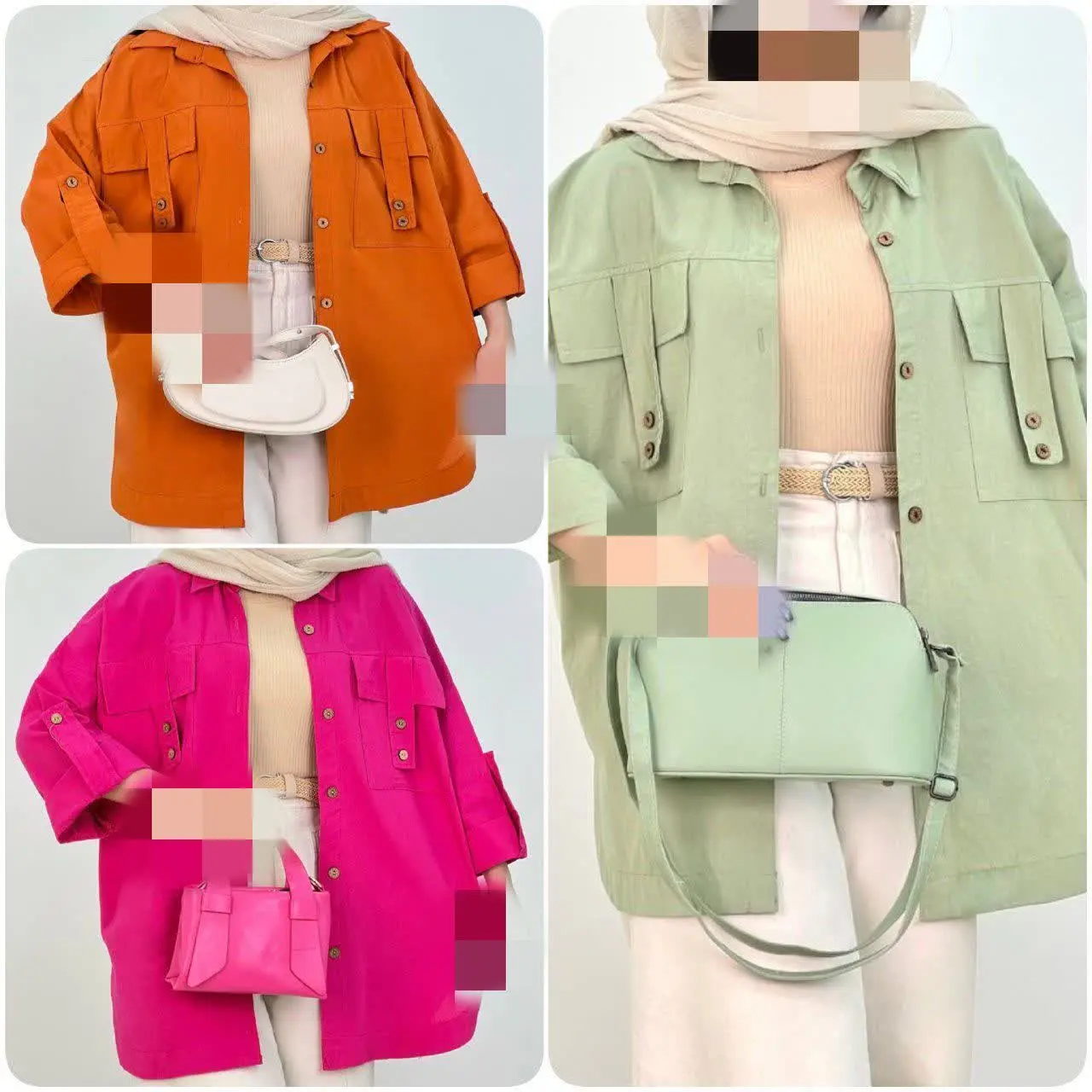 ❤️نام: مانتو مدل پگاه
