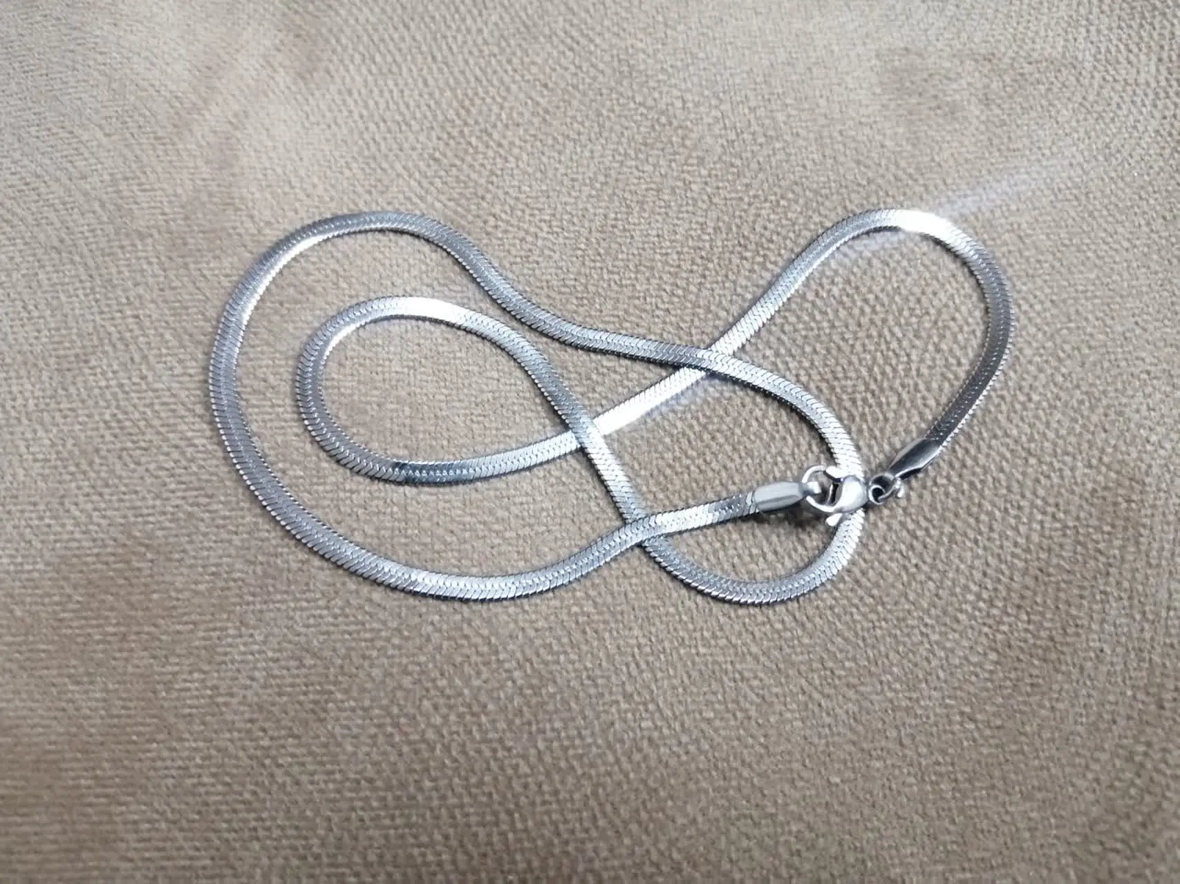 زنجیر استیل رنگ ثابت
