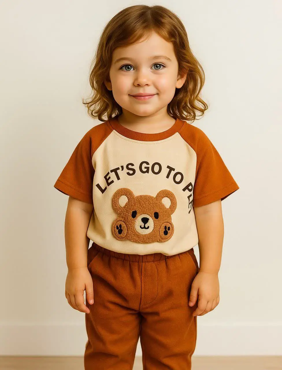 👚نام: ست تیشرت شلوارک تدی ج...