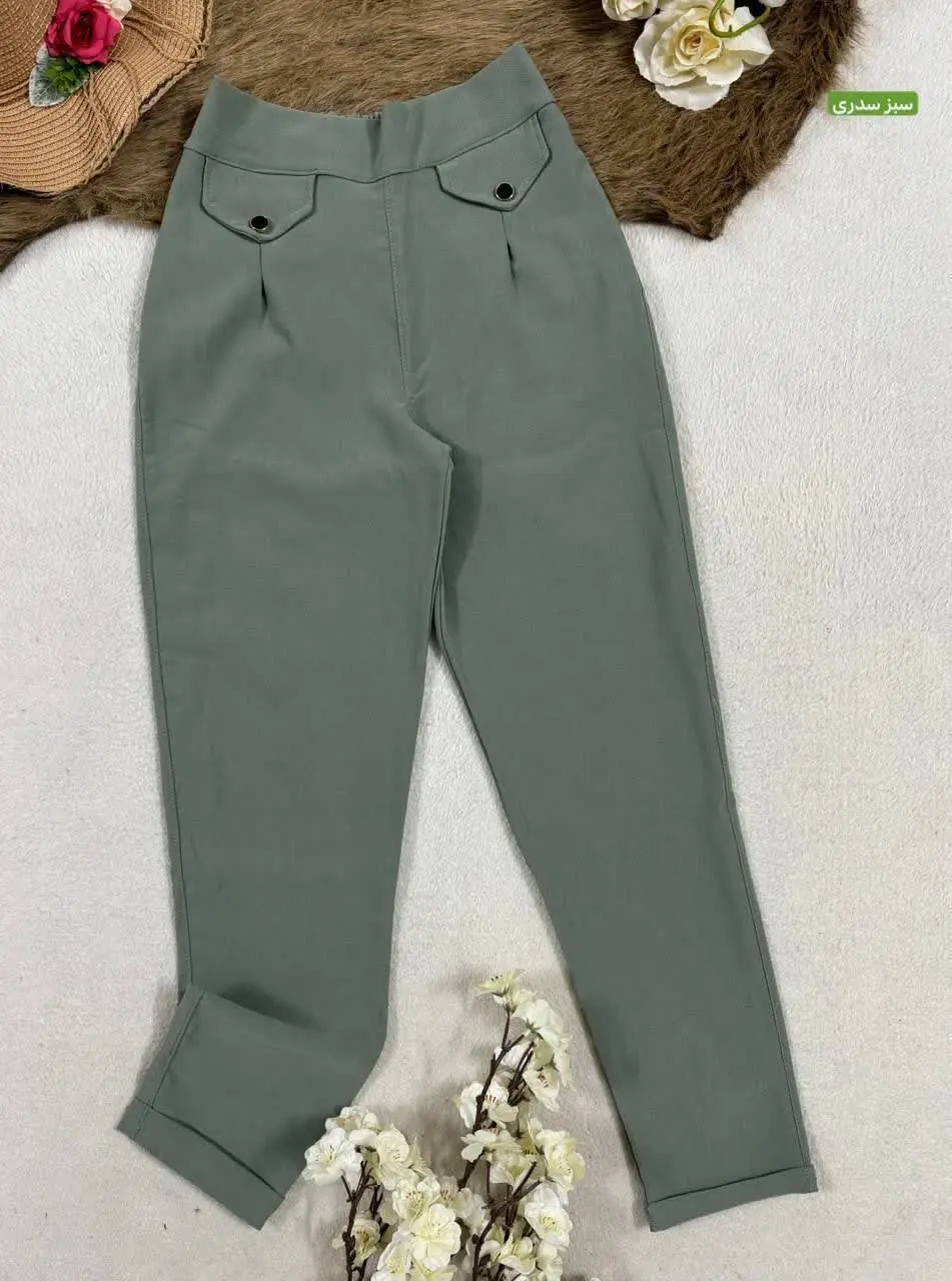 نام: #شلوار کتان مام استایل 
