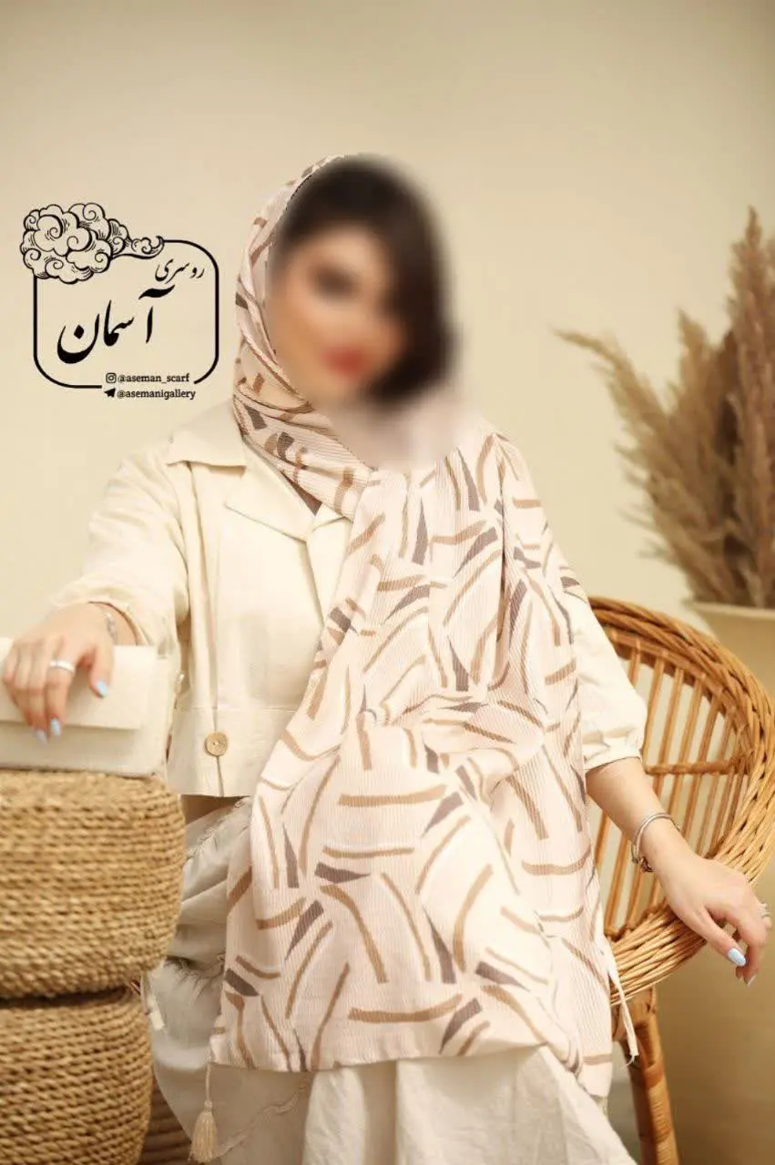 🌹کالکشن رز روسری آسمان🌹
