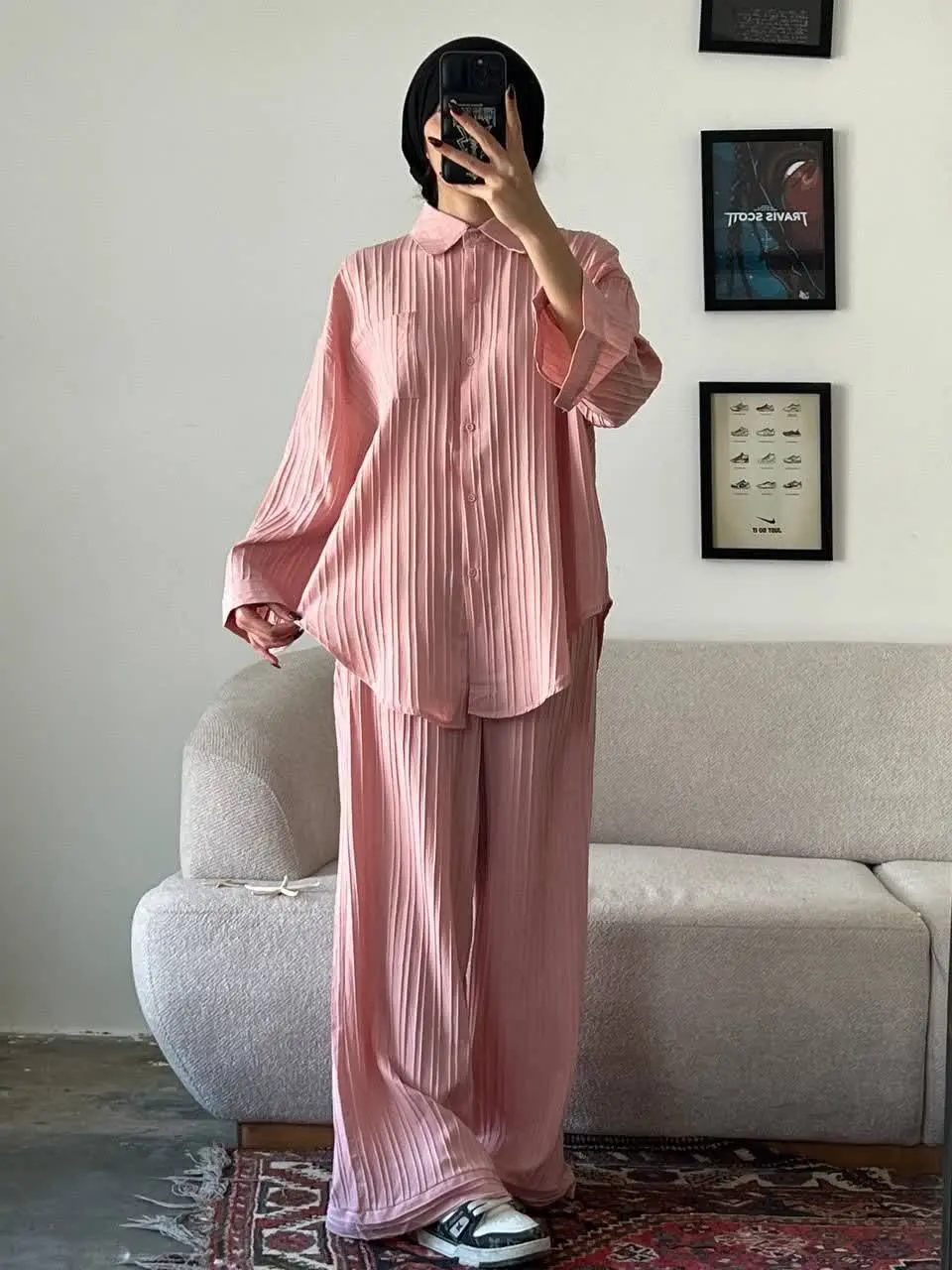 💞ست مانتو شلوار بگ پرفروش💞
