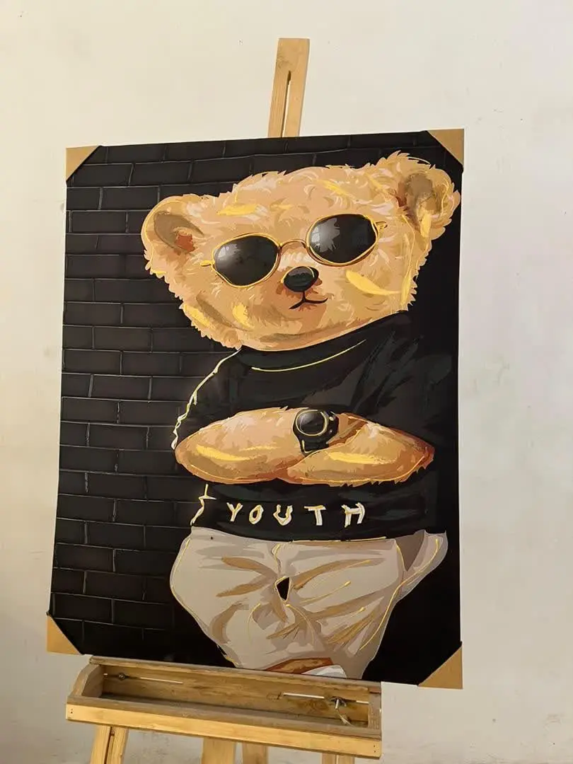 🐻✨ بدو بیا! تابلو خرس خوشگل رسید! ✨🐻
