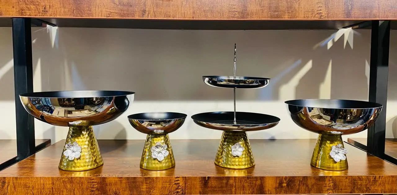 سرویس پذیرایی کروم چکشی