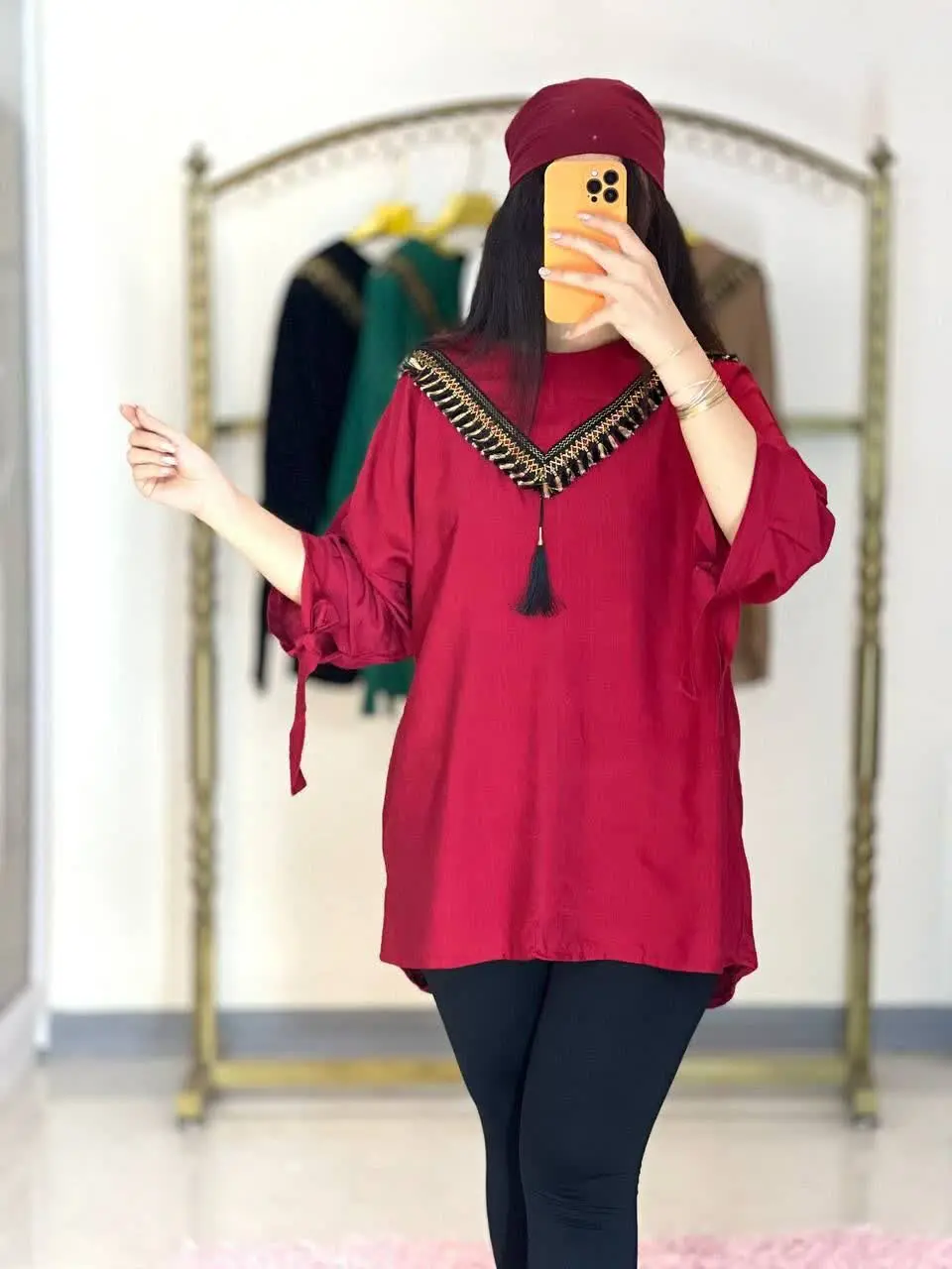 نام: مانتو یقه سرخپوستی
