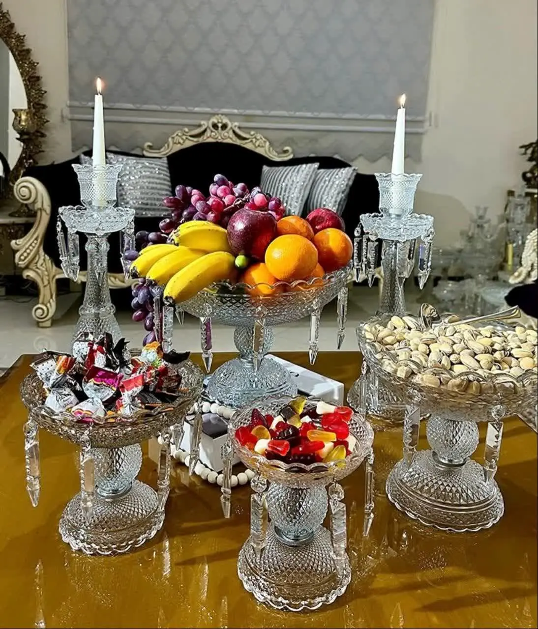 سرویس ۶ تکه پذیرایی باکارات