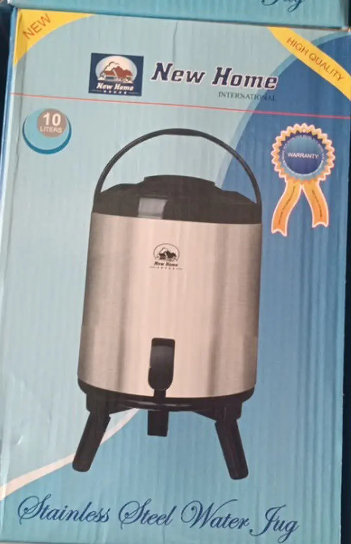 💥کلمن اب استیل ۱۰و۸ لیتری نیوهوم 
