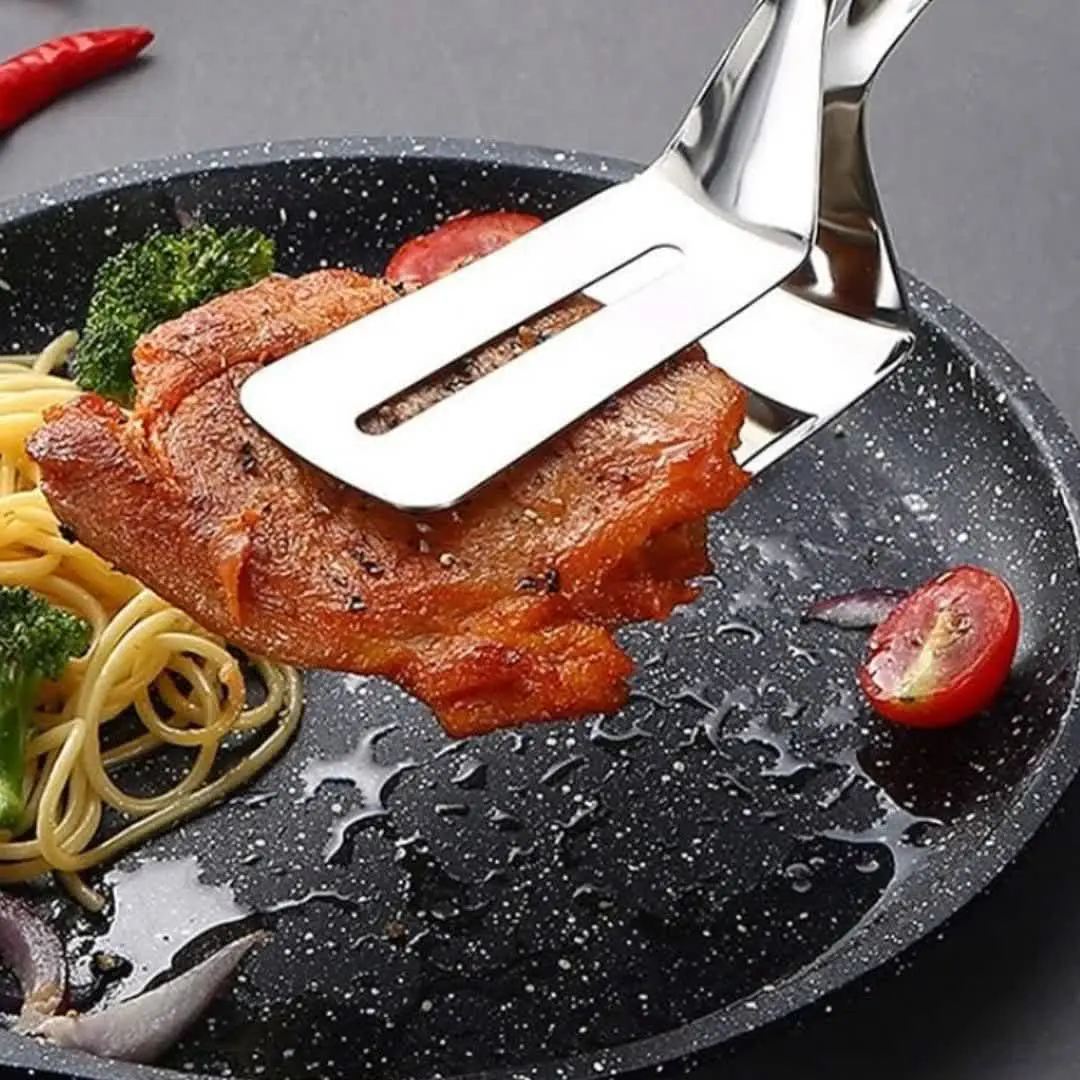 کفگیر برگردون تمام استیل
