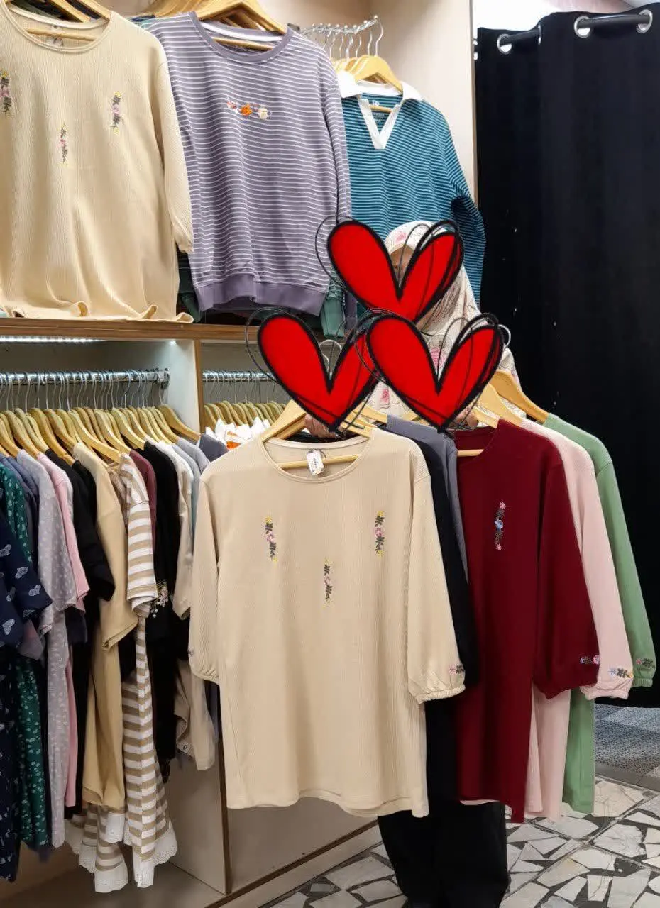 🧡 بلوزای خوشگل با جنس کبریتی