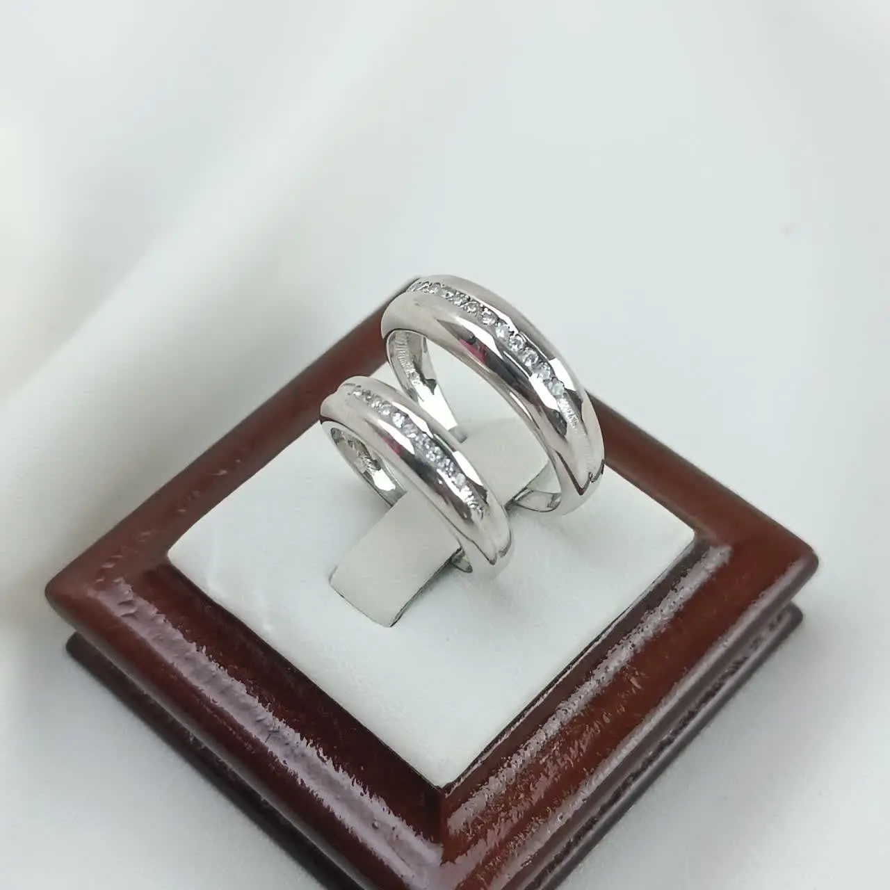 انگشتر نقره حلقه ست زن و شوهری