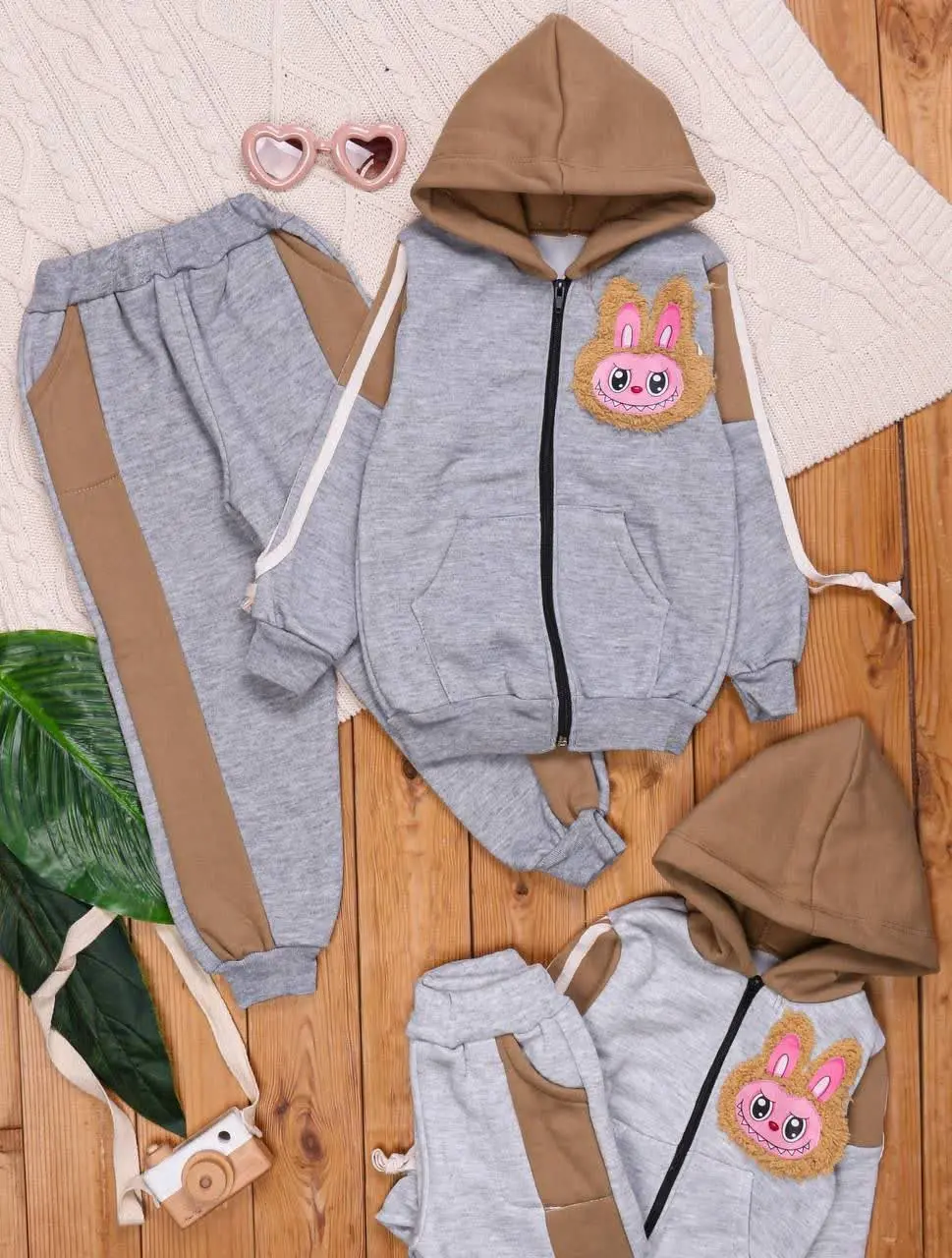 🎄 سیوشرت شلوار تو کرک لبوبو⭐️