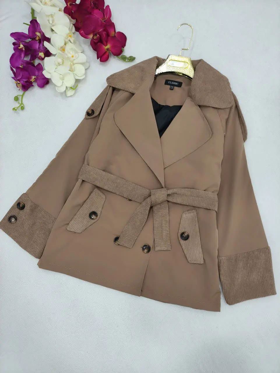 🍃نام: مانتو بارانی آلیس
