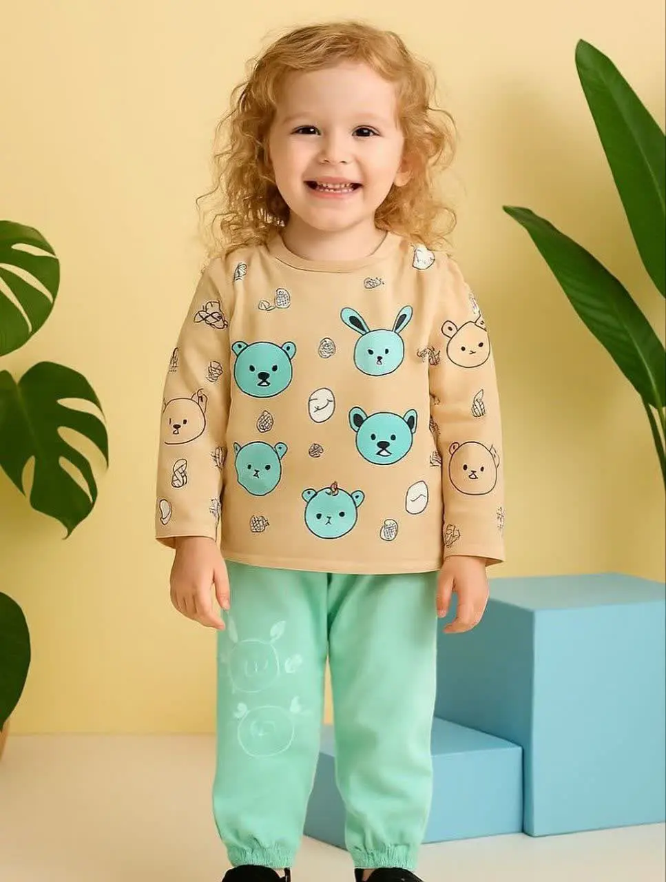 👚 نام: ست حیوانات استین بلند