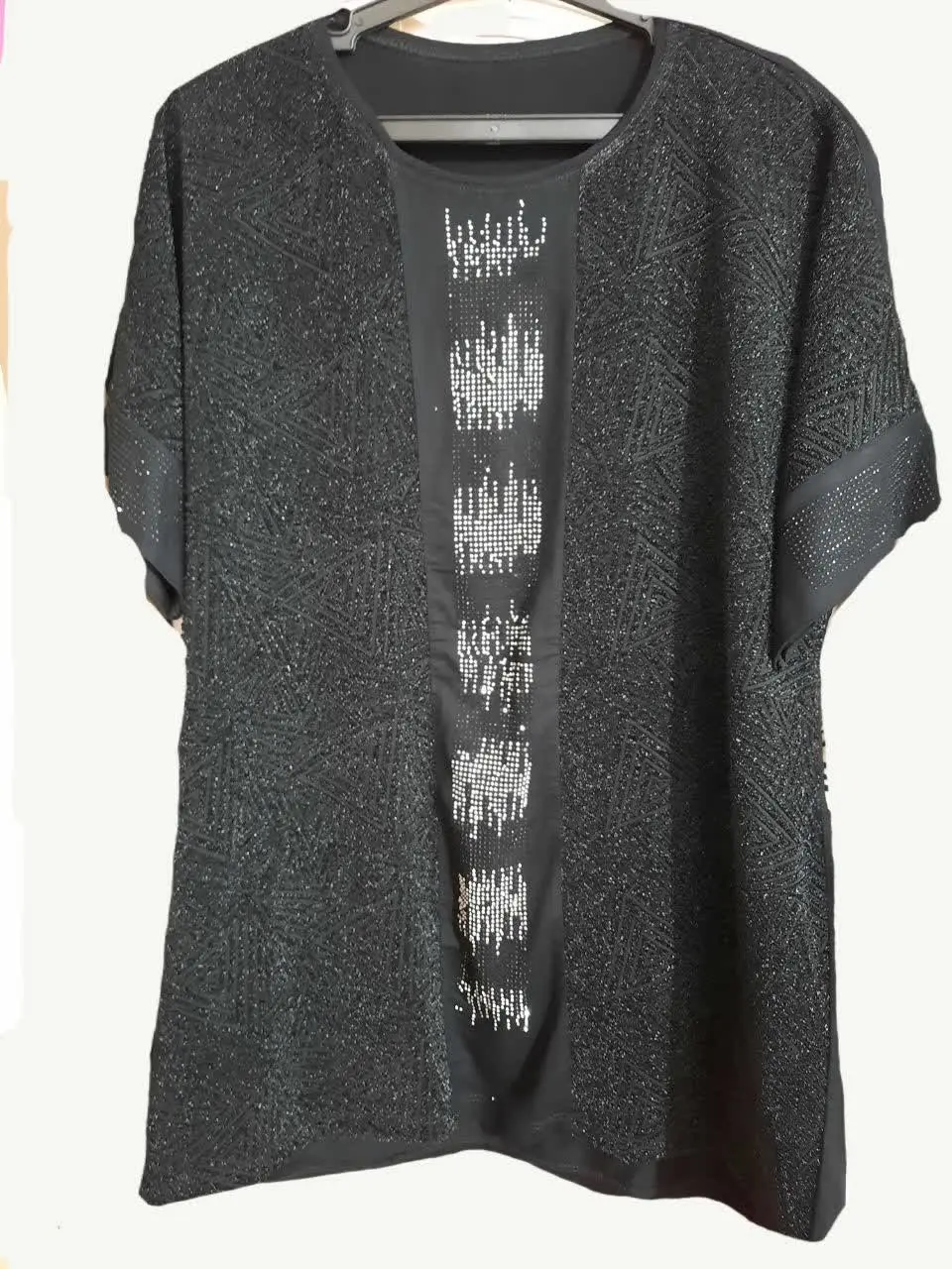 🌼بلوز لمه مشکی 
