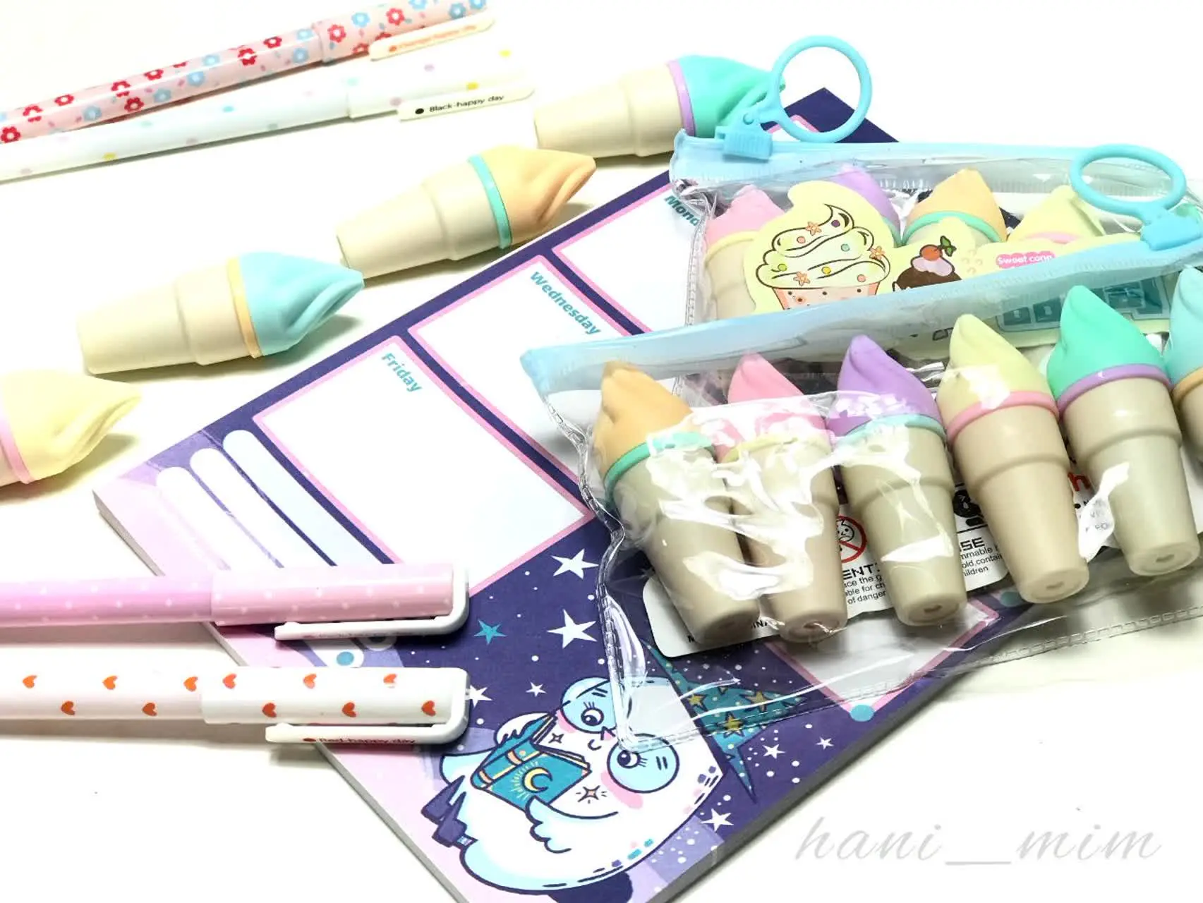 🍭هایلایتر بستنی قیفی🍦
