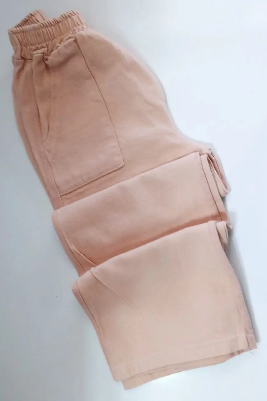 شلوار کتان کج راه با کیفیت...