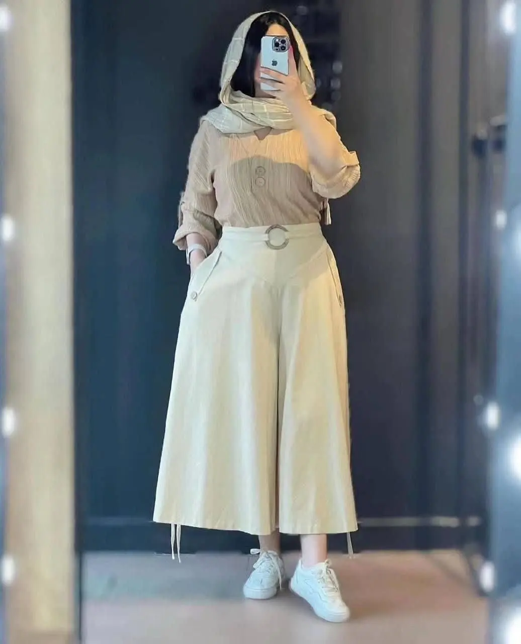 ⚜️ مدل: دامن شلواری نوشین
