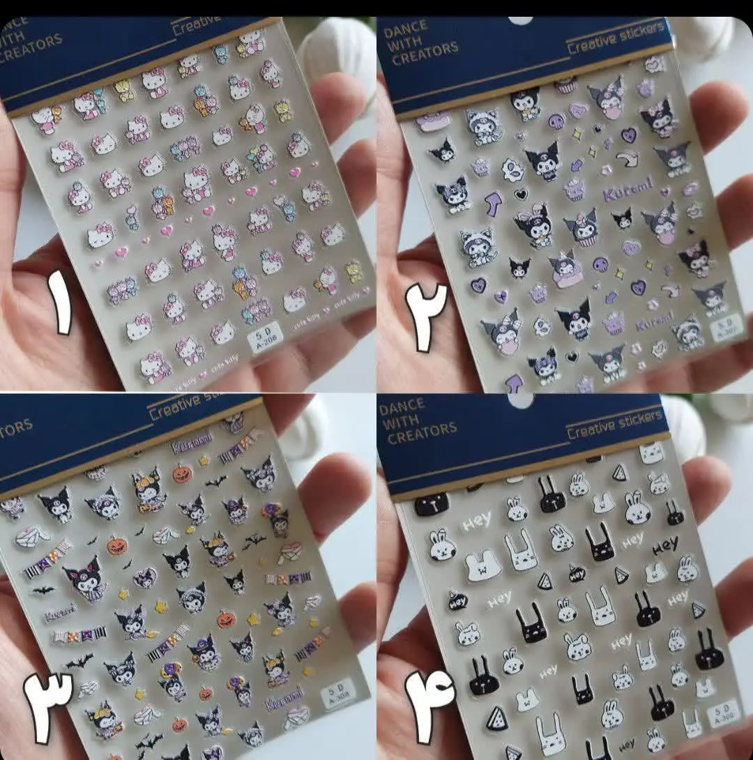 استیکر ناخن فانتزی
