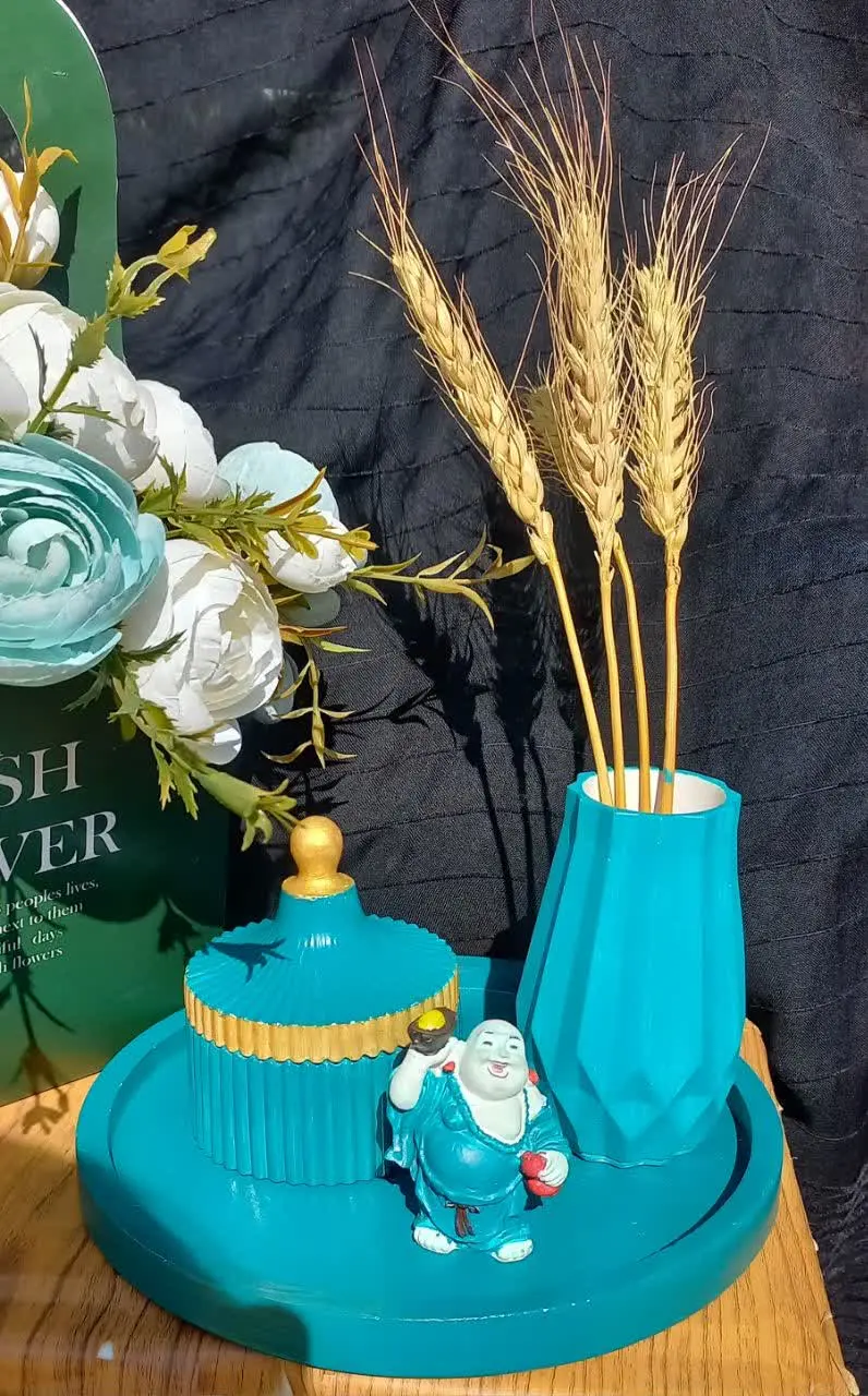 اینم از ست گلدان و قندان با...