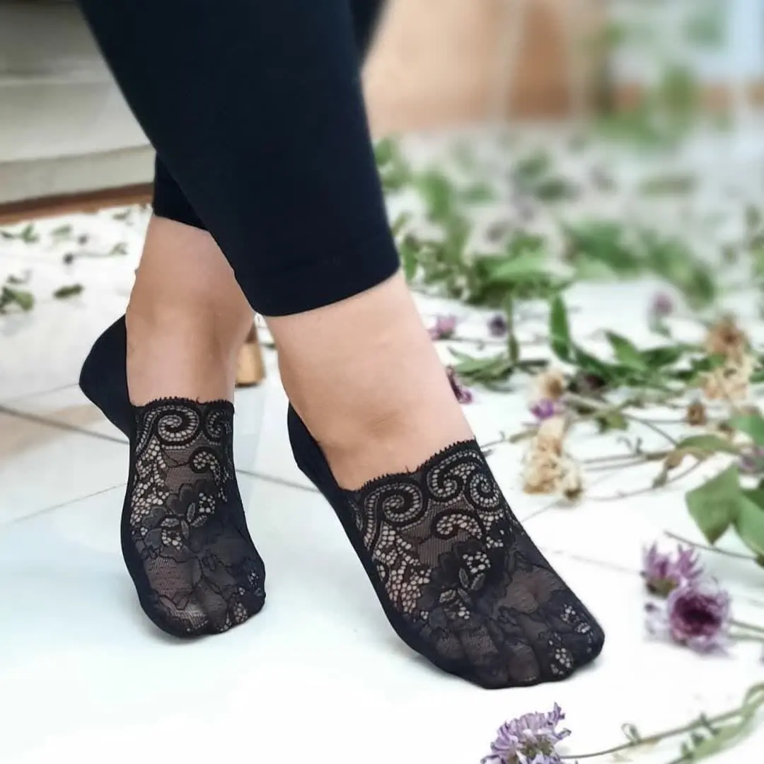 جوراب کالج شیشه ایی 
