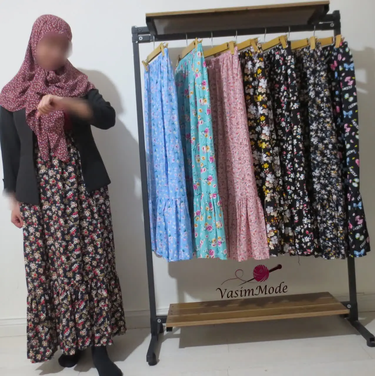 #دامن چین دار طلا🎀
